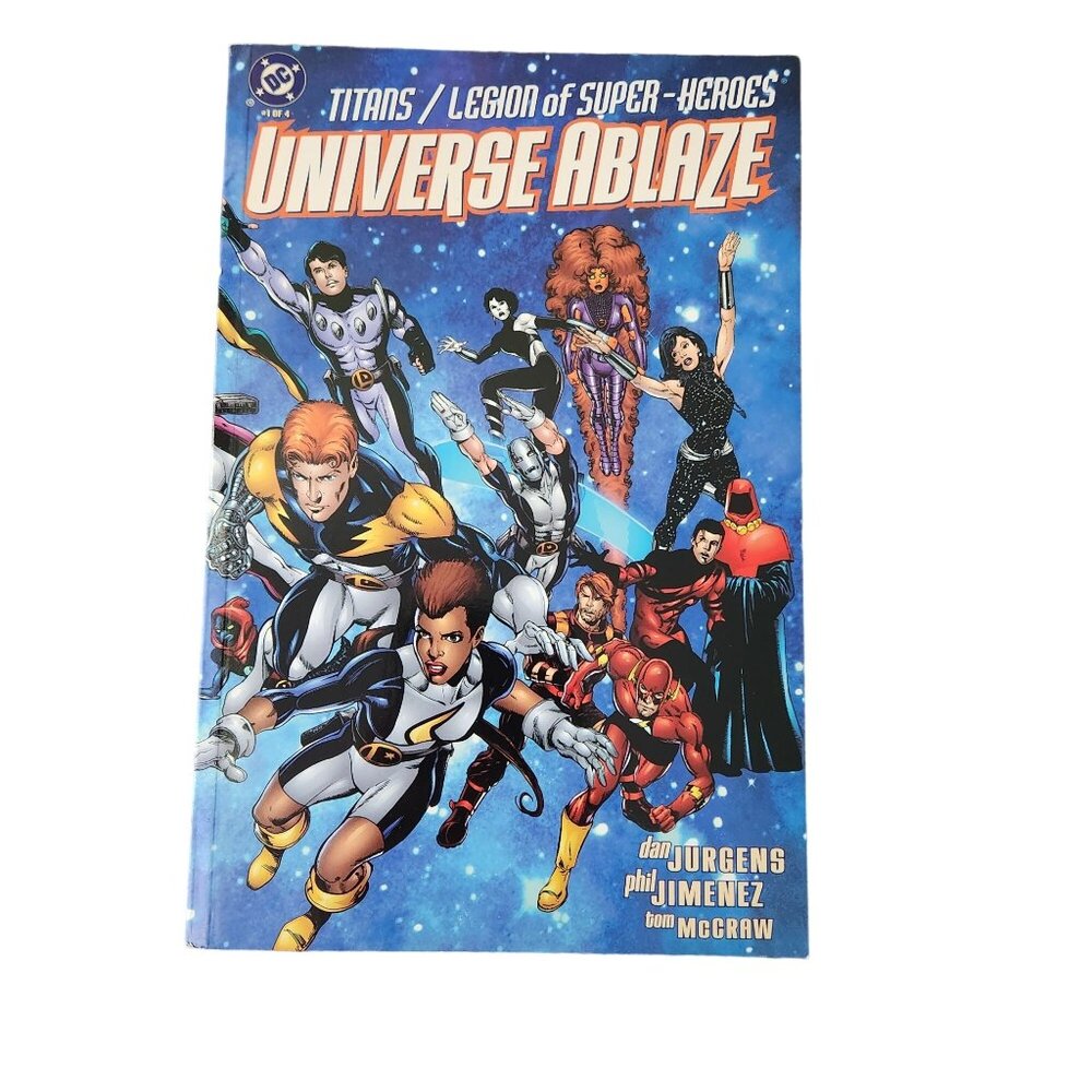 DC Comics Universe Ablaze #1 2000 Comic Book Collector Bagged Boarded
